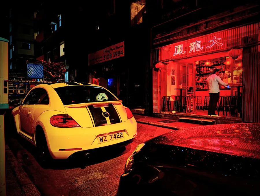 Beetle at Night